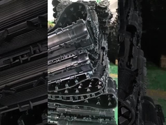 56 링크 500mm 너비 고무 눈 트랙 관절 없는 연속