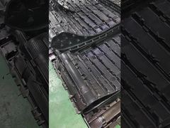 104.92kg 블랙 스노우모바일 고무 트랙 320*72*43mm