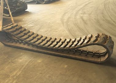 Strong Tensile Strength Excavator Rubber Tracks of Continuous with joint free 370x107x46