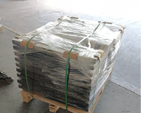 500mm 너비 171 블랙 발굴기 고무 및 철강 고무 패드에서 피치 체인