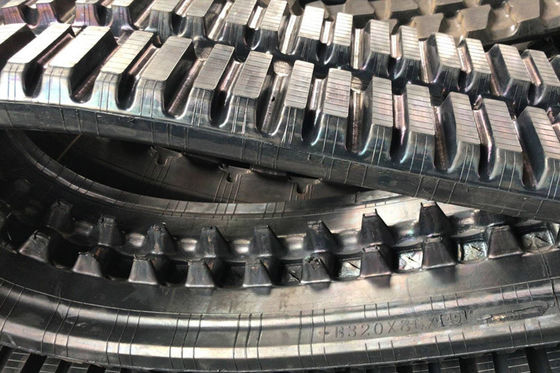 인프라 트랙 로더 고무 트랙