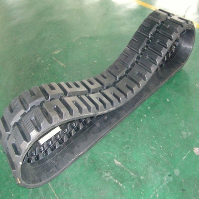 B450x86x55C C-Lug 패턴 스키드 스티어 로더 고무 트랙 고무 크롤러