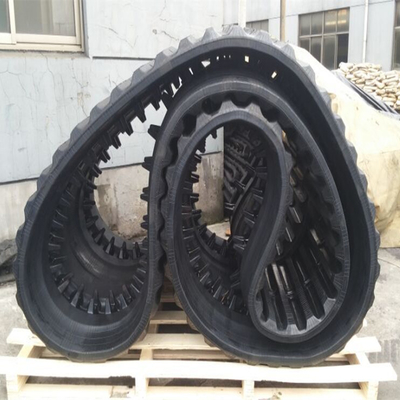 700x125x78 OEM 더 적은 토지 손상 큰 덤퍼 LD700 고무 트랙