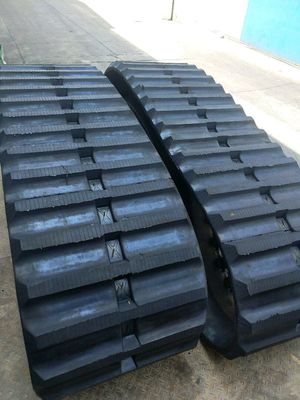 600*125*62 OEM Cralwer 덤퍼 RT800 덤퍼 고무 트랙