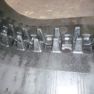 600*125*62 OEM Cralwer 덤퍼 RT800 덤퍼 고무 트랙