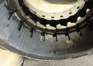Kx120.5 크기를 위한 Kubota 보충 굴착기 고무 궤도 500 x 92 x 84mm