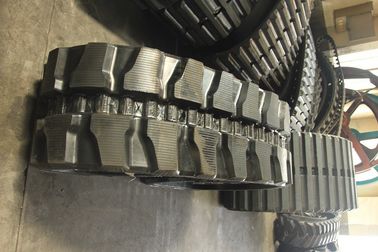 Kx120.5 크기를 위한 Kubota 보충 굴착기 고무 궤도 500 x 92 x 84mm