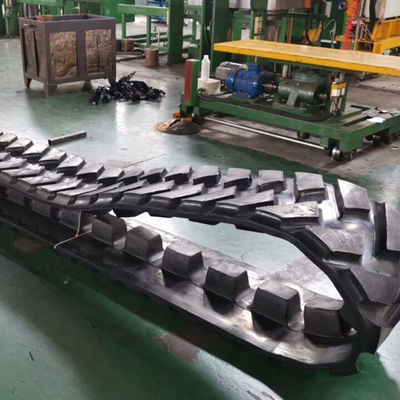 483x152.4x42 PF5510 아스팔트 포장기 건설 기계 부품 고무 트랙