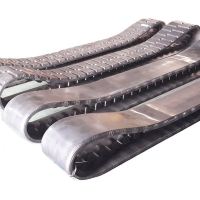 483x152.4x42 PF5510 아스팔트 포장기 건설 기계 부품 고무 트랙