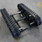 Size Adjustable Rubber Track Undercarriage 1020 * 800 * 290mm For Small Machine