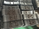 Height 69mm Chain On Rubber Pads 135 Pitch Excavator Track Pads