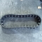 130mm Width Construction Rubber Crawler For Kobelco Ss1 72mm Pitch