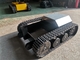 Lawn Mowing Gardening Machine Rubber Undercarriage 150KG Load