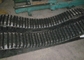 Continuous Rubber Excavator Tracks Joint Free BA Tread Pattern