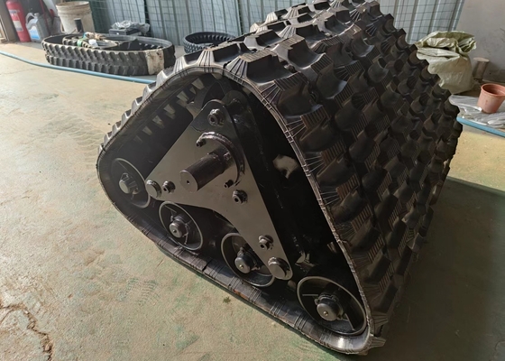 1000KG 부하와 주문 제작된 농업 고무 궤도 시스템
